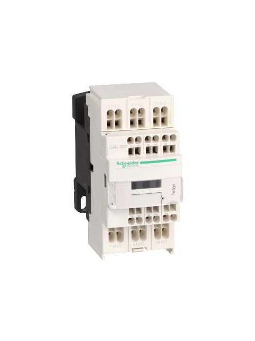 Product image for Square D CAD323G7 120 VAC 10 Amp 5-Pole 3NO 2NC IEC Control Relay