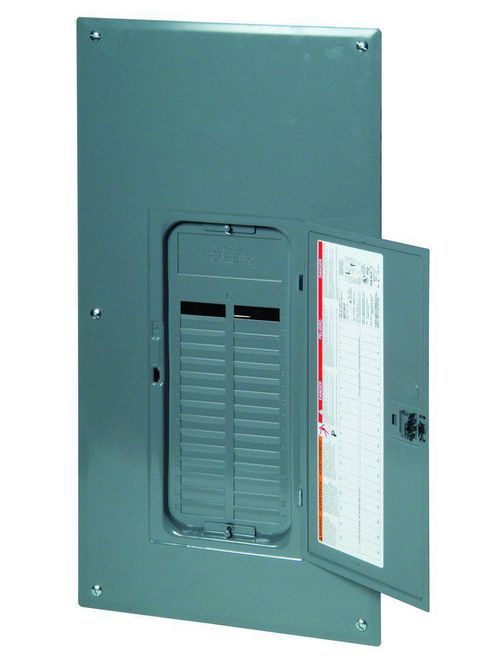 Product image for Square D QO12040M200C 120/240 VAC 200 Amp 1-Phase 3-Wire 40-Circuit NEMA 1 Convertible Main Breaker Load Center