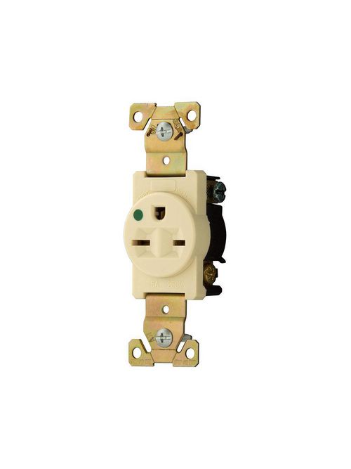 Product image for CWD 8610V 15A 250V HOSP SGL RCPT