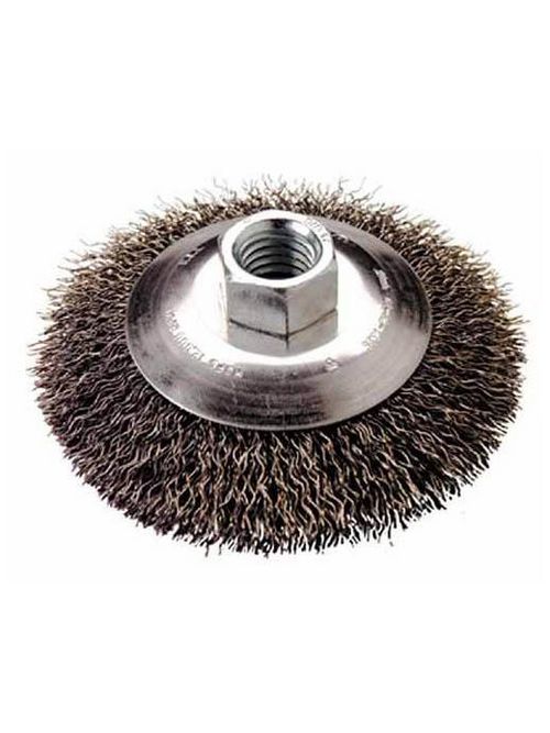 Milwaukee 48-52-1325 4" Carbon Steel Bevel Crimped Brush Milwaukee 48-52-1325 4" Carbon Steel Bevel Crimped Brush