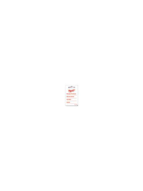 Product image for Milwaukee 48-55-1060 Red Rack Re-order Tag