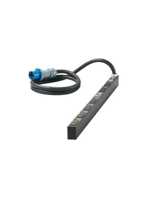 Product image for Panduit QZ1B2G6BN24Z1 Power Outlet Strips Network POU, Vert,60A, 3~Delta, IEC60309 3P