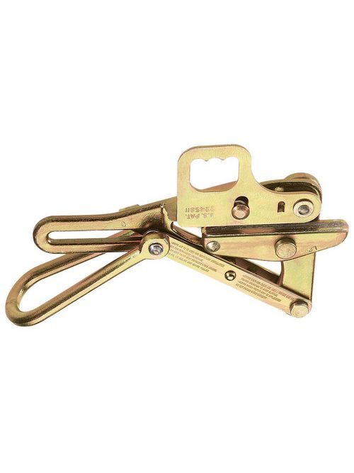 Klein Tools 1656-60H 0.86 to 0.96 Inch 8000 lb Forged Steel Wire Pulling Grip with Hot Line Latch Klein Tools 1656-60H 0.86 to 0.96 Inch 8000 lb Forged Steel Wire Pulling Grip with Hot Line Latch