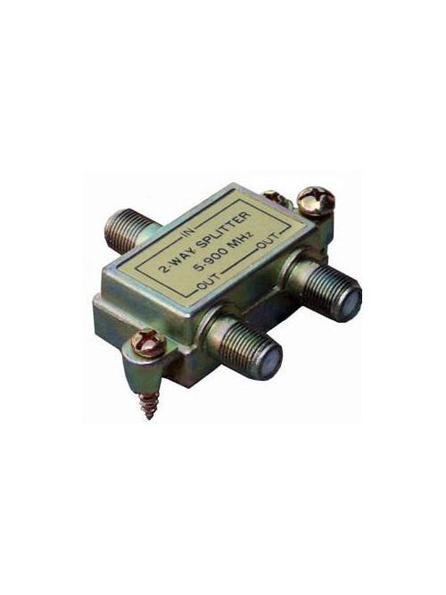 Product image for 2 WAY SPLITTER 5-900 MHZ