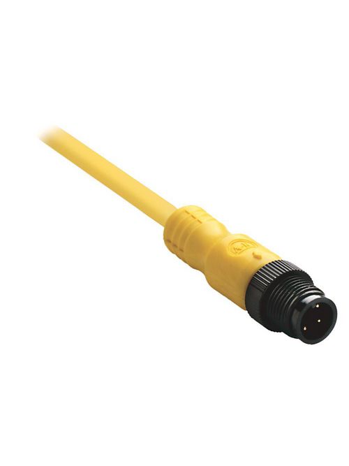 Allen-Bradley 889D-F4ACDM-0M6 4-Pin Yellow PVC Unshielded Straight Female DC Micro Style Patch Cord Allen-Bradley 889D-F4ACDM-0M6 4-Pin Yellow PVC Unshielded Straight Female DC Micro Style Patch Cord