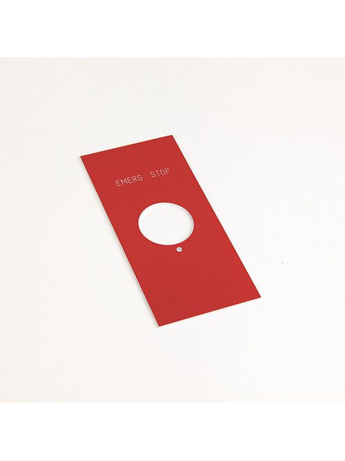 Allen-Bradley 800H-Y4J Type 7&9 Legend Plate Push Button Allen-Bradley 800H-Y4J Type 7&9 Legend Plate Push Button