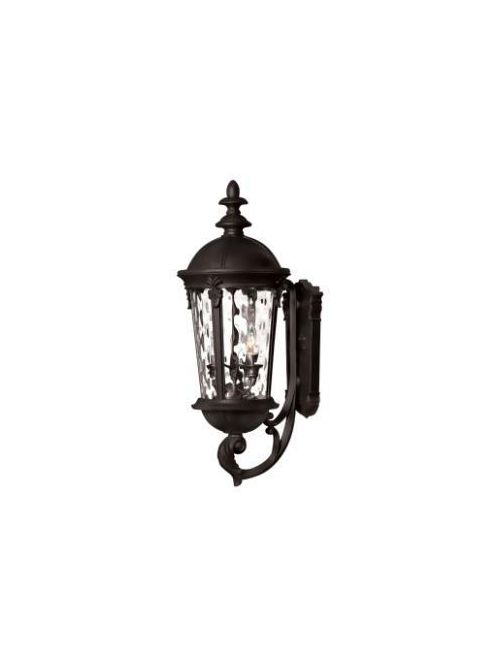 Product image for Windsor 3 Light Medium Wall Lantern - Black