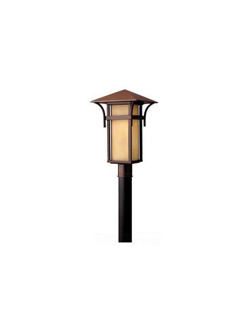 Product image for Harbor LED Large Post Lantern - Anchor Bronze
