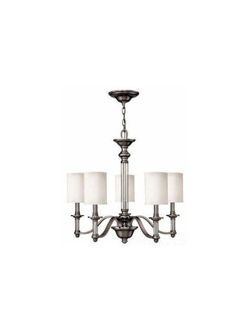 Product image for Sussex 5 Light Medium Chandelier - Brushed Nickel