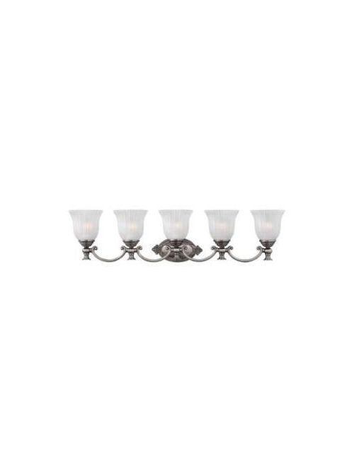 Product image for Francoise 5 Light Vanity - Polished Antique Nickel