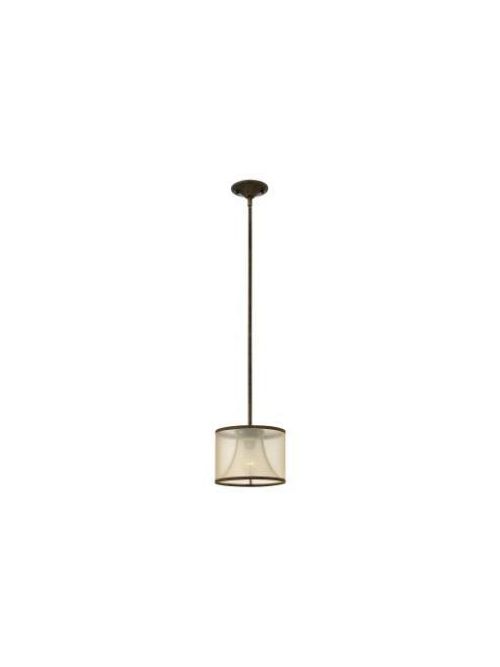 Product image for Mime 1 Light Small Pendant - French Bronze