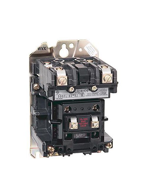 Product image for Allen Bradley 500FL-FOD93 NEMA Size 5 Feed-Through Lighting Contactor