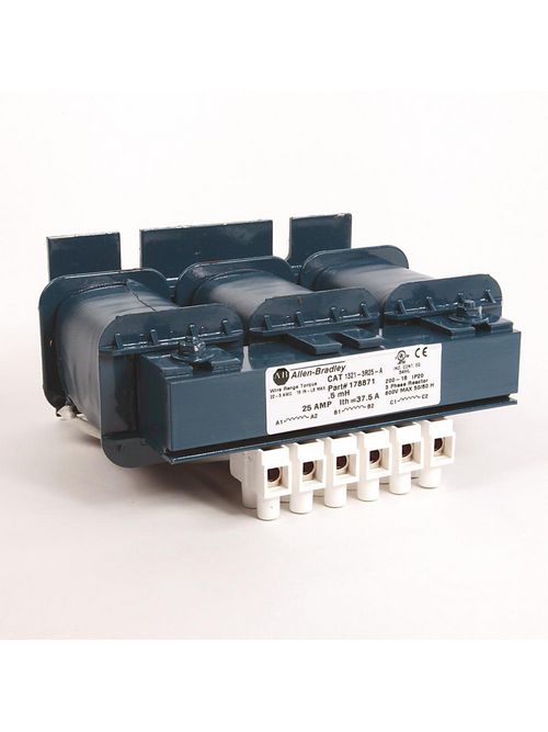 Allen-Bradley 1321-3R200-B 200 Amp Line-Load Reactor Allen-Bradley 1321-3R200-B 200 Amp Line-Load Reactor
