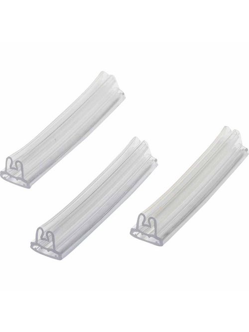 Product image for Brady DMC-1.3/3-30 Label Holder, 1.18" W, Pack of 500 Each, Clear PVC