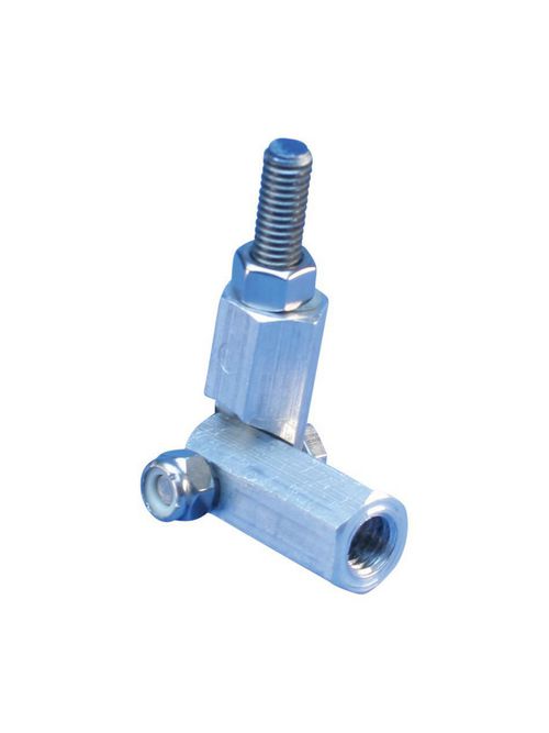Product image for Erico LPA2832F2M Female-Male Swivel Adaptor, Imperial Thread, Aluminum, 1/2 UNC, 1/2 UNC