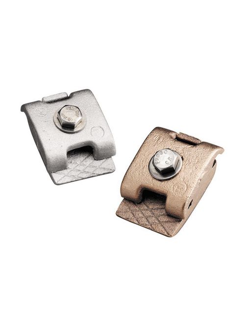 Product image for Erico LPA559 Cast Beam Bonding Clamp, Aluminum, Bare