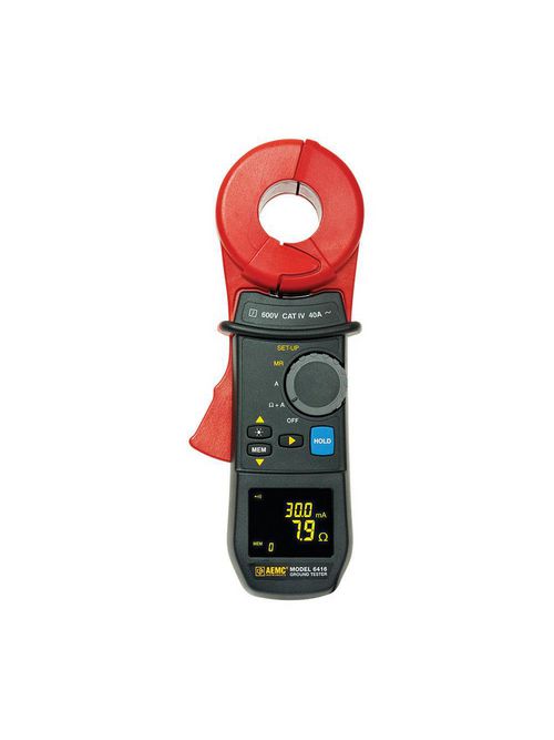 Product image for Erico EST401 Handheld Clamp-On Ground Resistance Tester