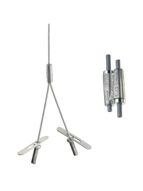 Product image for Caddy SLK15Y500L3 Caddy Speed Link SLK with Y-Toggle, 1.5mm Wire, 9.9' Length, 19.6" Y-Length