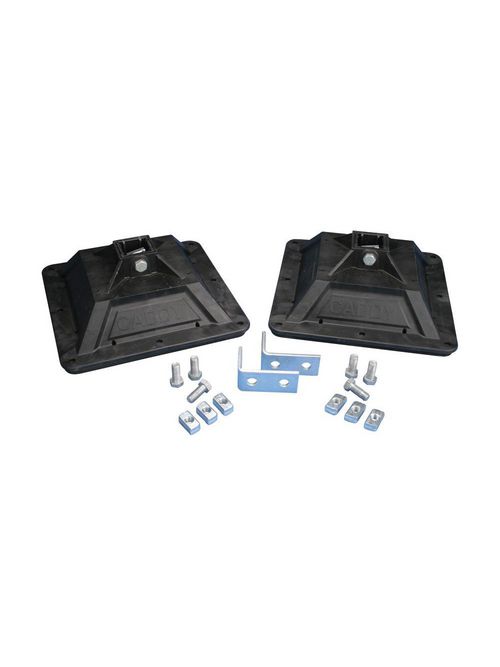 Product image for Caddy PHKR Rooftop Pyramid H-Frame Kit, Rubber