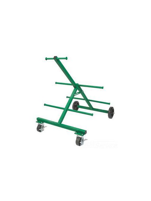 Product image for Greenlee 01221 4 Inch Rubber Mold-On Reel Caddy Caster