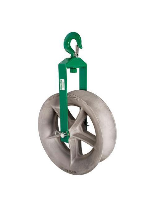 Product image for Greenlee 15363 18 Inch Cable Puller Hook Sheave Assembly