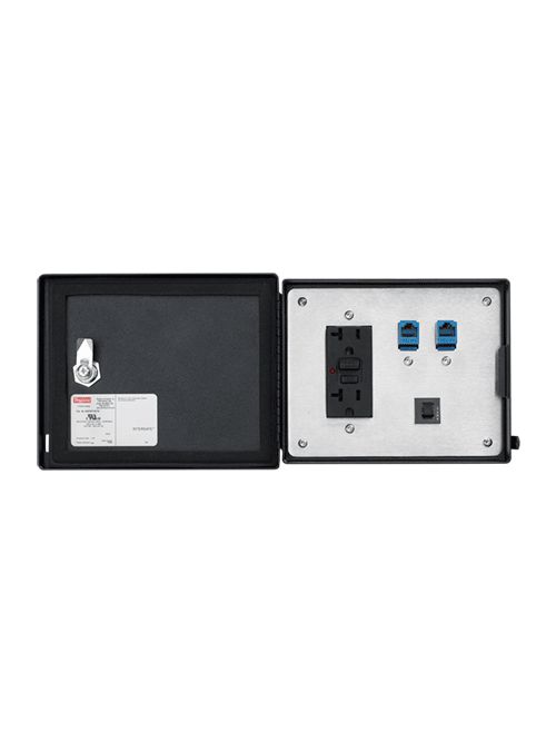 Hoffman HDP5ETHETH 5 Amp 120 VAC Steel ?Ethernet Data ?Interface? Port Hoffman HDP5ETHETH 5 Amp 120 VAC Steel ?Ethernet Data ?Interface? Port