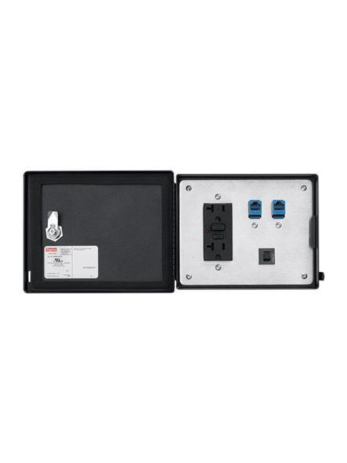 Hoffman HDP5ETHETHSS 5 Amp 120 VAC Stainless Steel ?Ethernet Data ?Interface? Port Hoffman HDP5ETHETHSS 5 Amp 120 VAC Stainless Steel ?Ethernet Data ?Interface? Port