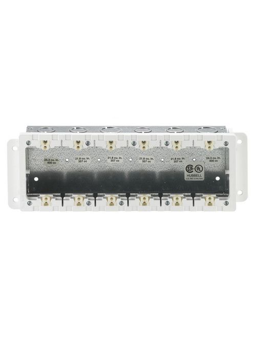 HCI HBLWSCS6A 6-GANG DRY WALL BOX, HCI HBLWSCS6A 6-GANG DRY WALL BOX,