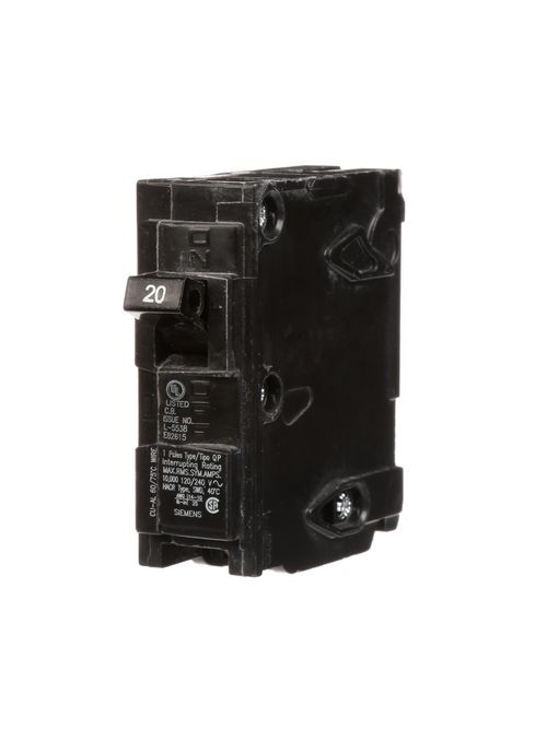 S-A Q120U Breaker 20A 1P 120V 10K Q S-A Q120U Breaker 20A 1P 120V 10K Q