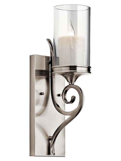 Product image for Kichler 45362CLP Wall Sconce 1Lt