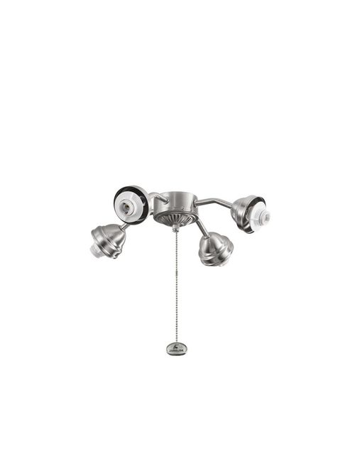Product image for Kichler 350102BSS 4 Light Bent Arm Fit