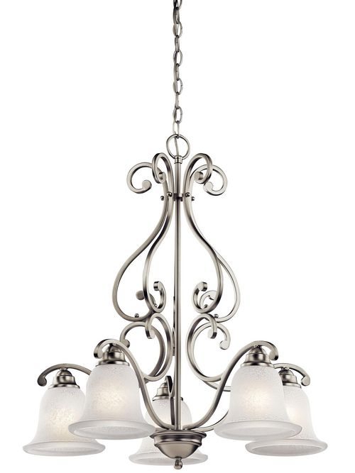 Product image for Kichler 43225NI Chandelier 5Lt