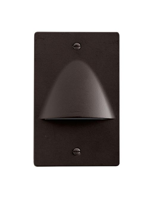 Product image for Kichler 12667AZ LED STEP LIGHT NON DIMMABLE