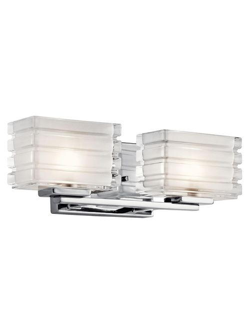 Product image for Kichler 45478CH Bath 2Lt Halogen