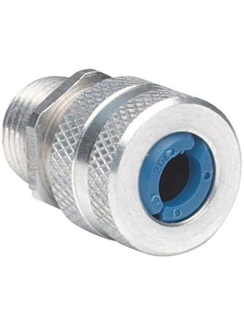 Hubbell Electrical Systems ZS101 1/2 Inch Threaded 0.625 to 0.125 Inch Copper Free Aluminum Straight Cord Connector Hubbell Electrical Systems ZS101 1/2 Inch Threaded 0.625 to 0.125 Inch Copper Free Aluminum Straight Cord Connector