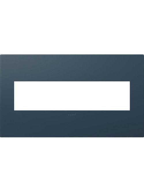 Product image for Pass & Seymour AWP4G-FG4 4-Gang 2-Module Wall Plate - Felt Green