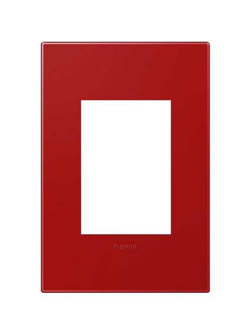 Product image for Pass & Seymour AWP1G3-CH4 1-Gang 3-Module Wall Plate - Cherry