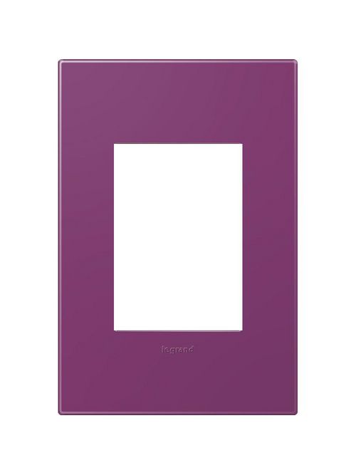 Product image for Pass & Seymour AWP1G3-PL4 1-Gang 3-Module Wall Plate - Plum