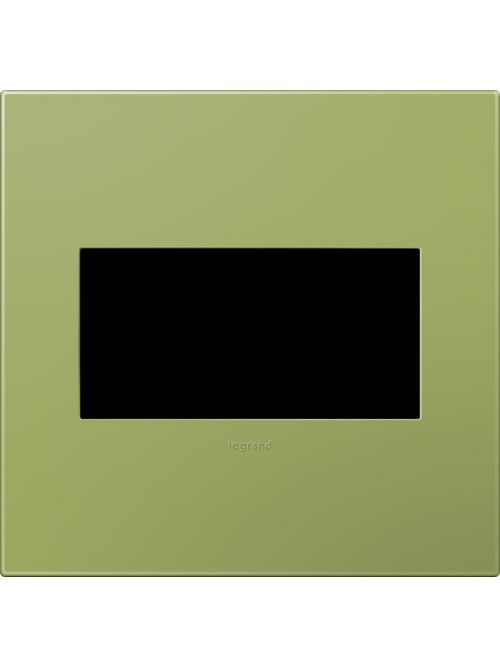 Product image for Pass & Seymour AWP2G-LG4 2-Gang 2-Module Wall Plate - Lichen Green