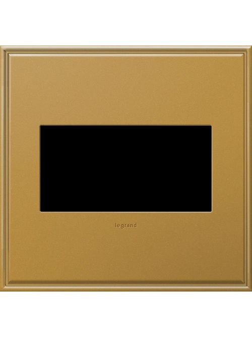 Product image for Pass & Seymour AWC2G-NB4 2-Gang 2-Module Wall Plate - Antique Bronze