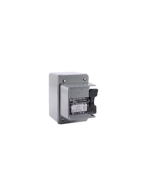 Product image for Square D 2510KW2BH 600 VAC 230 VDC 30 Amp 10 Hp 3-Pole NEMA 4 3-Phase Manual Switch