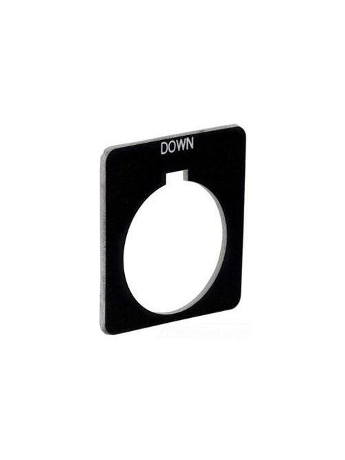 Product image for Square D 9001KN110BP 30 mm Push Button Legend Plate
