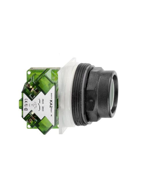Product image for Square D 9001SKR2GH5 30 mm 600 VAC Momentary 1NO Green Lens Plastic Bezel Non-Illuminated Push Button