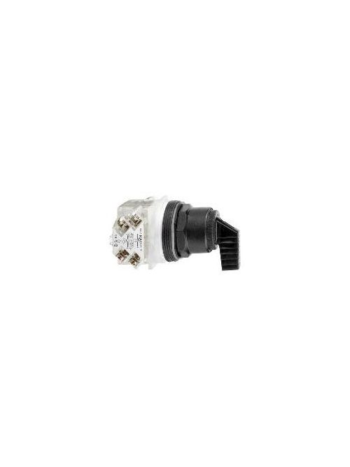 Product image for Square D 9001SKS63FB 30 mm 3-Position Momentary/Maintained/Maintained Knob Non-Illuminated Selector Switch Operator