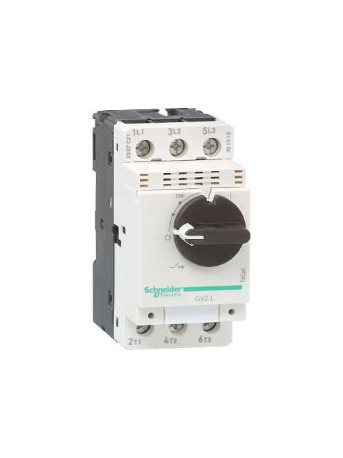 Product image for Square D GV2L08 3-Pole 4 Amp 600 VAC IEC Manual Switch