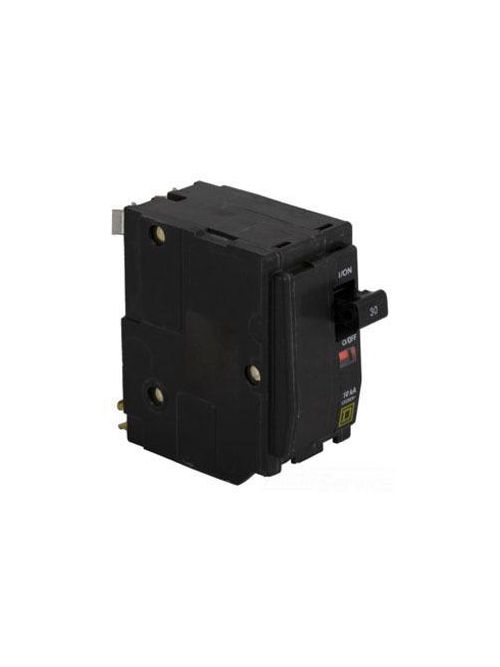 Product image for Square D QO2255219 2-Pole 25 Amp 120/240 Volt Plug-On Thermal Magnetic Miniature Circuit Breaker