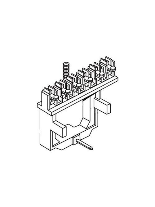 Product image for Square D 3107111654 6-Pole Lighting Contactor Movable Contact Carrier Assembly