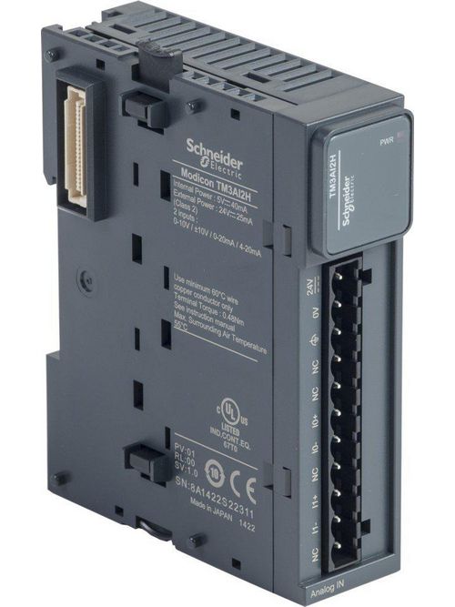 Product image for Square D TM3AI2H 2-Analog High Resolution Input Module