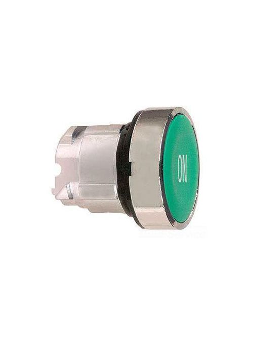Product image for Square D ZB4BA341 22 mm Green/White Round Flush Non-Illuminated Push Button Operator
