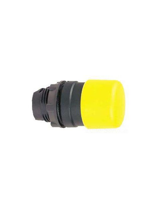 Product image for Square D ZB5AC54 22 mm Yellow Round Momentary Mushroom Push Button Operator